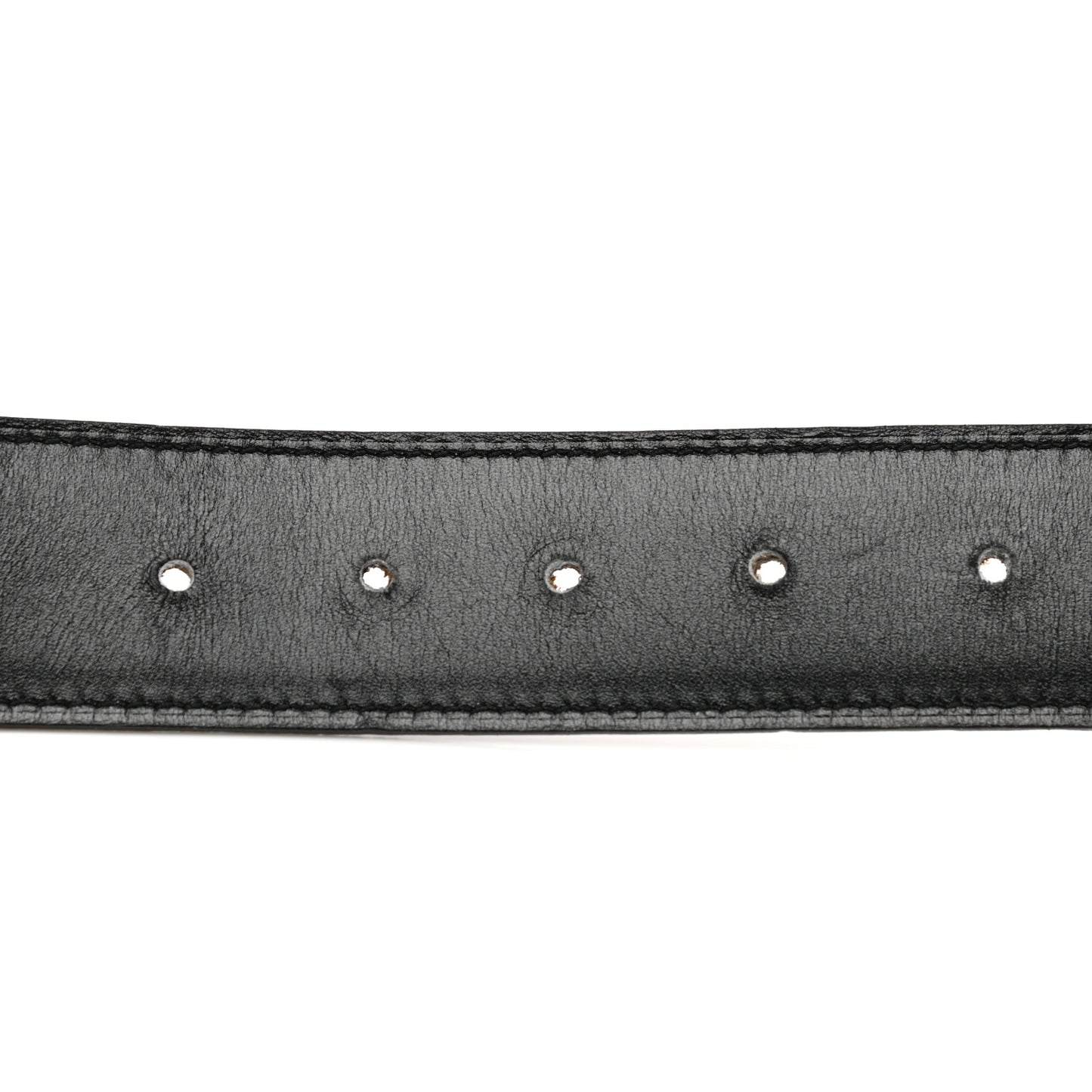 Box Togo 32mm Guilloche H Belt 105 Black Gold