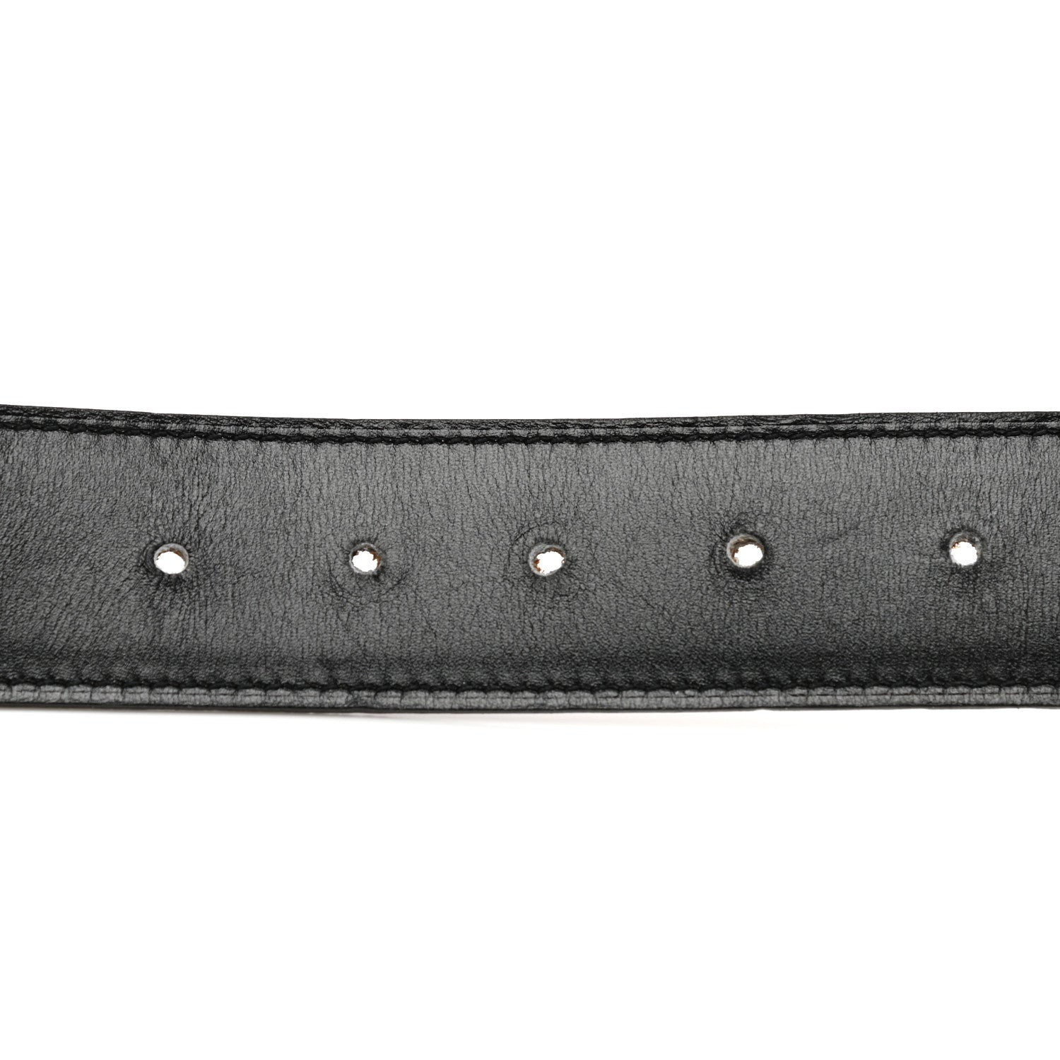 Hermes Box Togo 32mm Guilloche H Belt 105 Black Gold 5 of 8