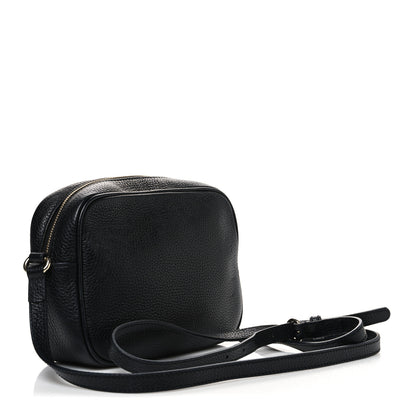 Gucci Pebbled Calfskin Small Soho Disco Bag Black 3 of 10