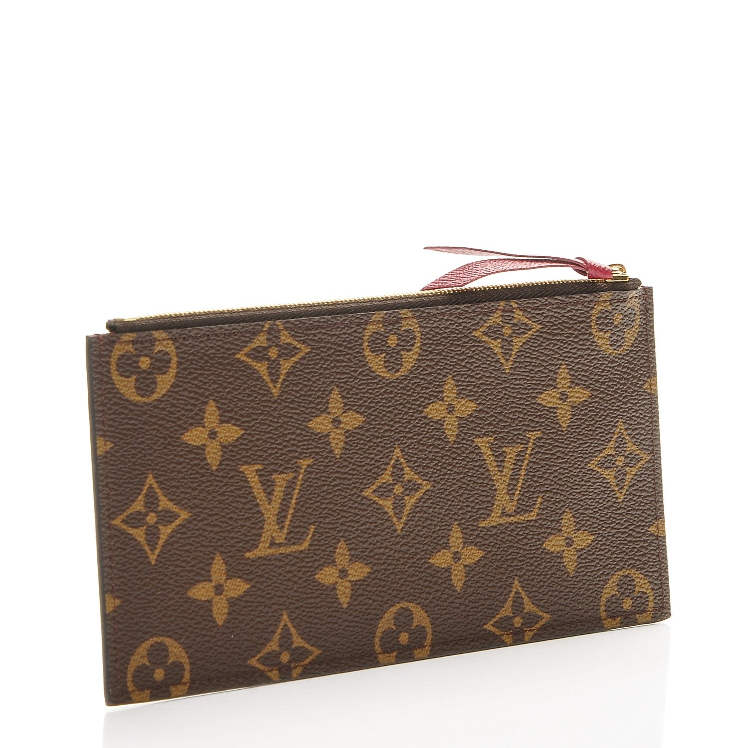 Louis Vuitton Monogram Felicie Chain Wallet Zippered Insert 3 of 6