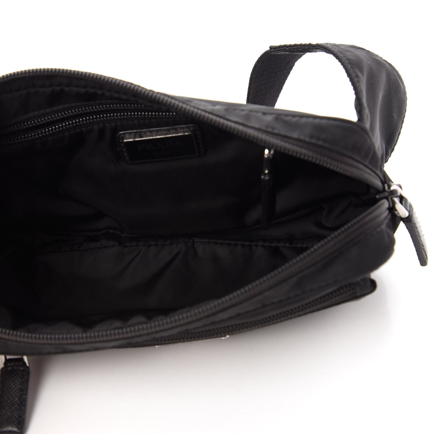Tessuto Nylon Belt Bag Black