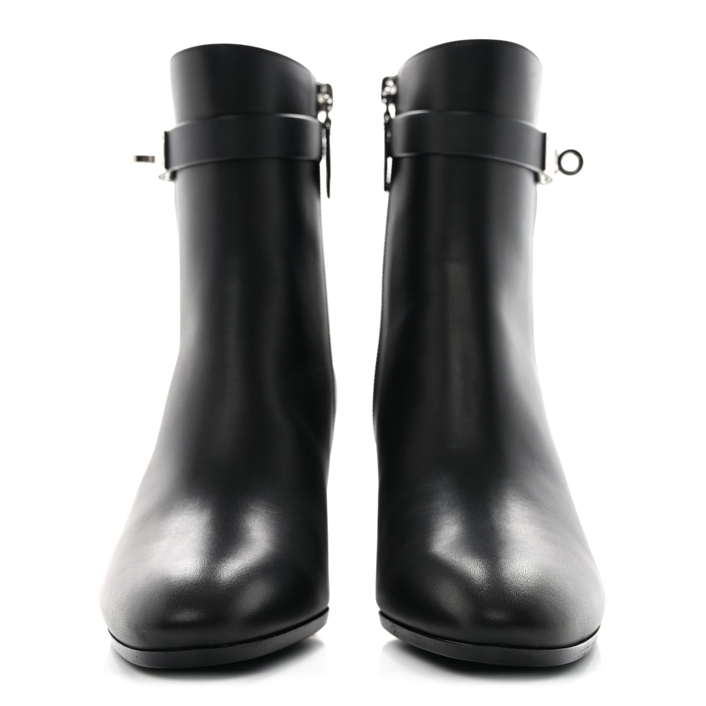 Calfskin Saint Germain Ankle Boots 35.5 Black