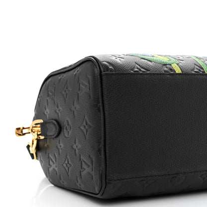 Louis Vuitton LV x YK Empreinte Speedy Bandouliere 25 Black 8 of 9