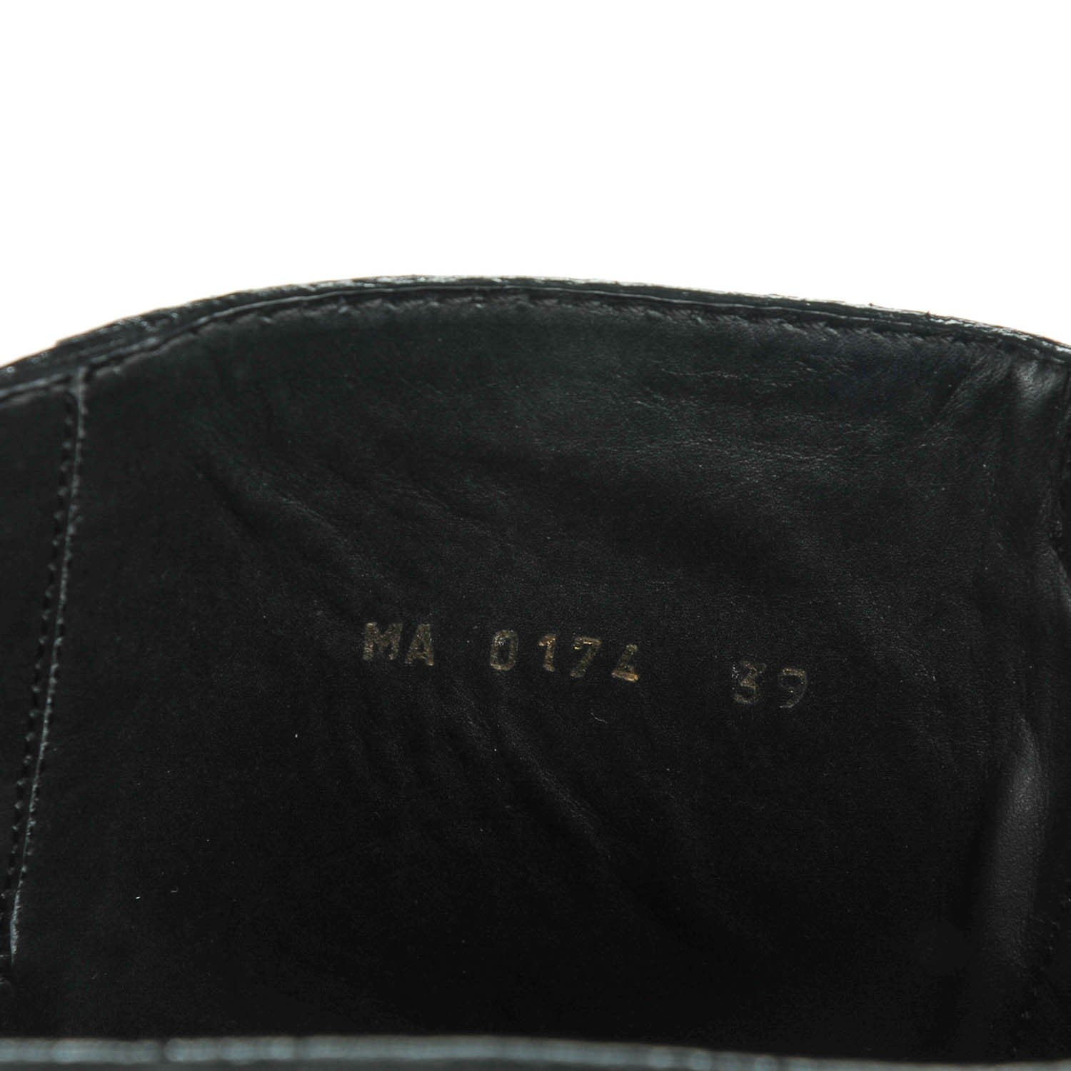 Louis Vuitton Calfskin High Platform Boots 39 Black 8 of 8
