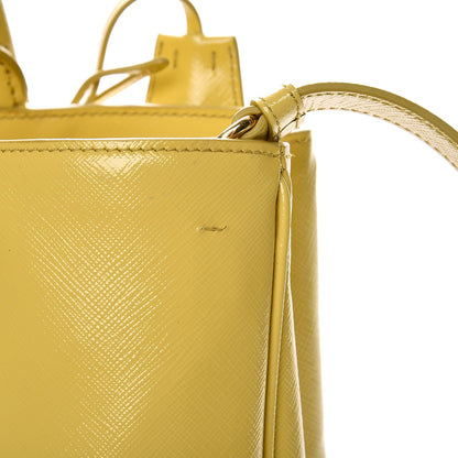 Prada Saffiano Vernice Tote Ananas 10 of 17