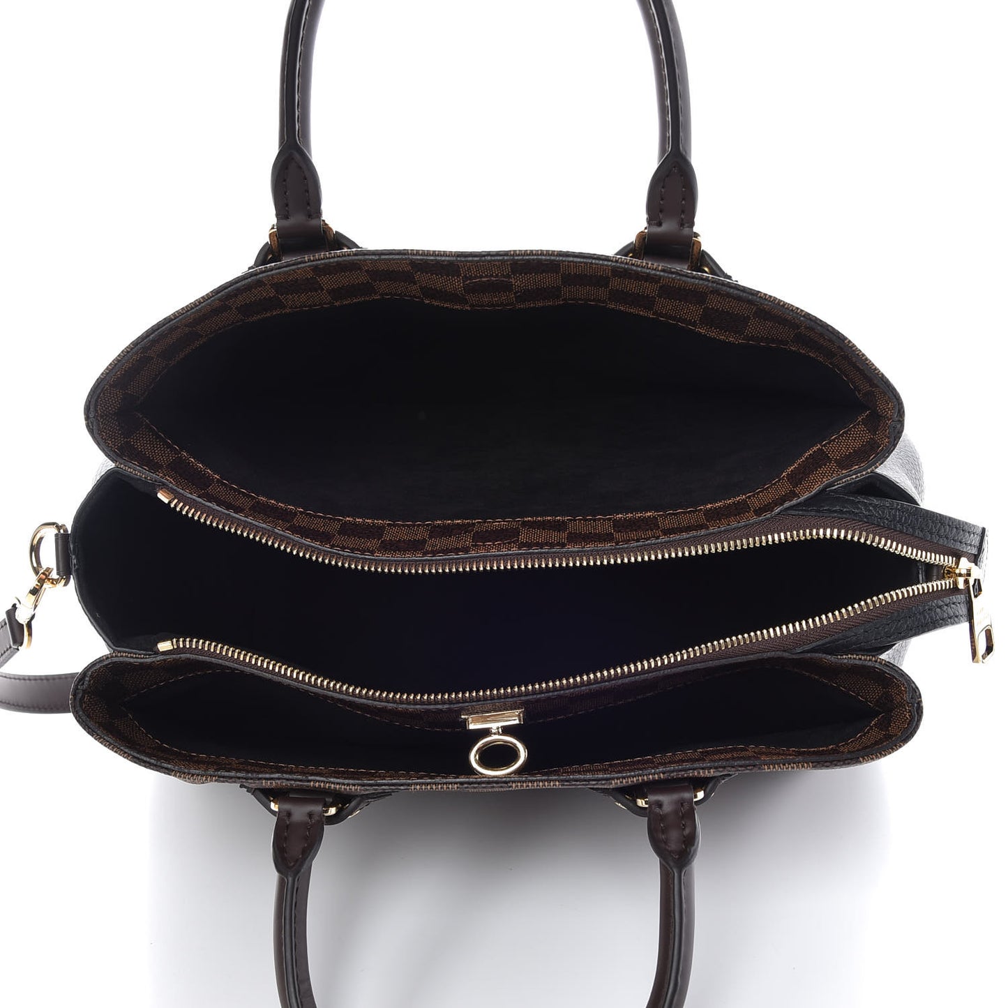 Cuir Taurillon Damier Ebene Normandy Black