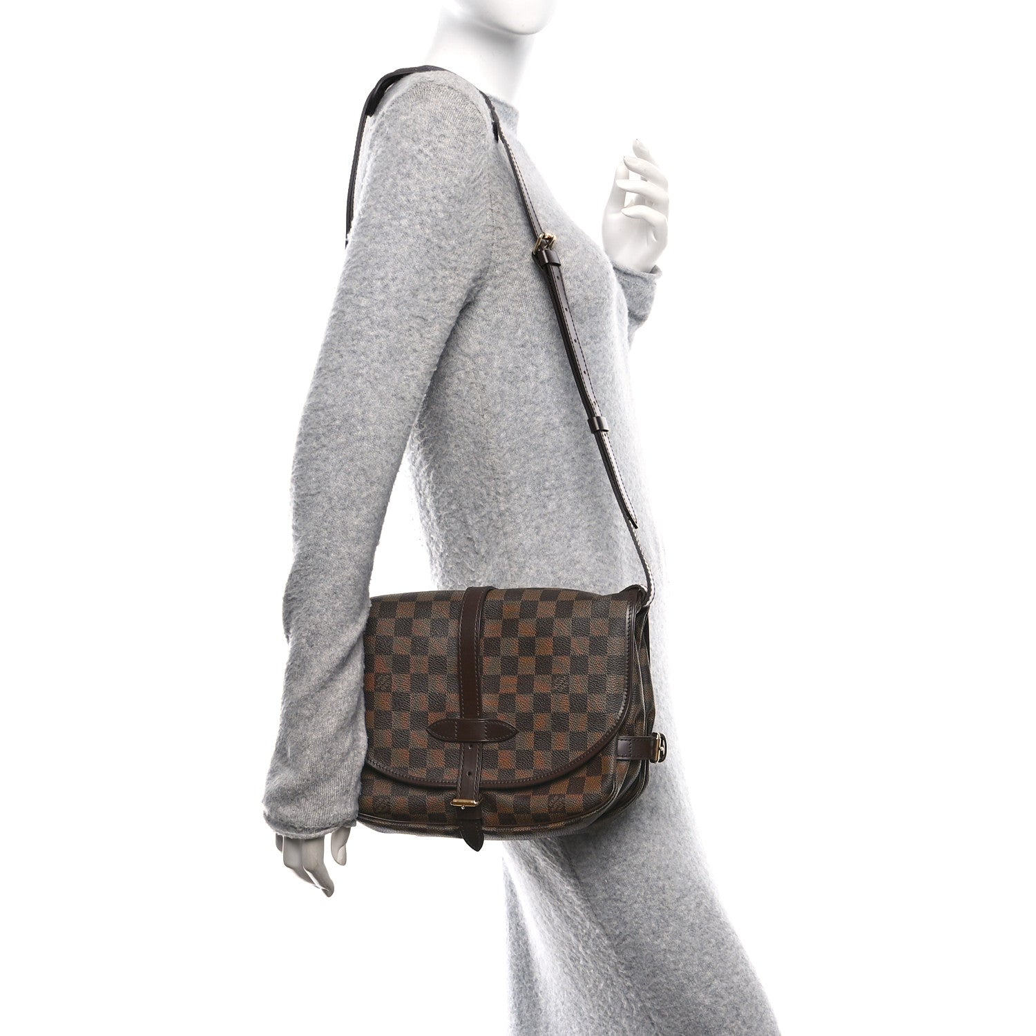Louis Vuitton Damier Ebene Saumur 30 2 of 11