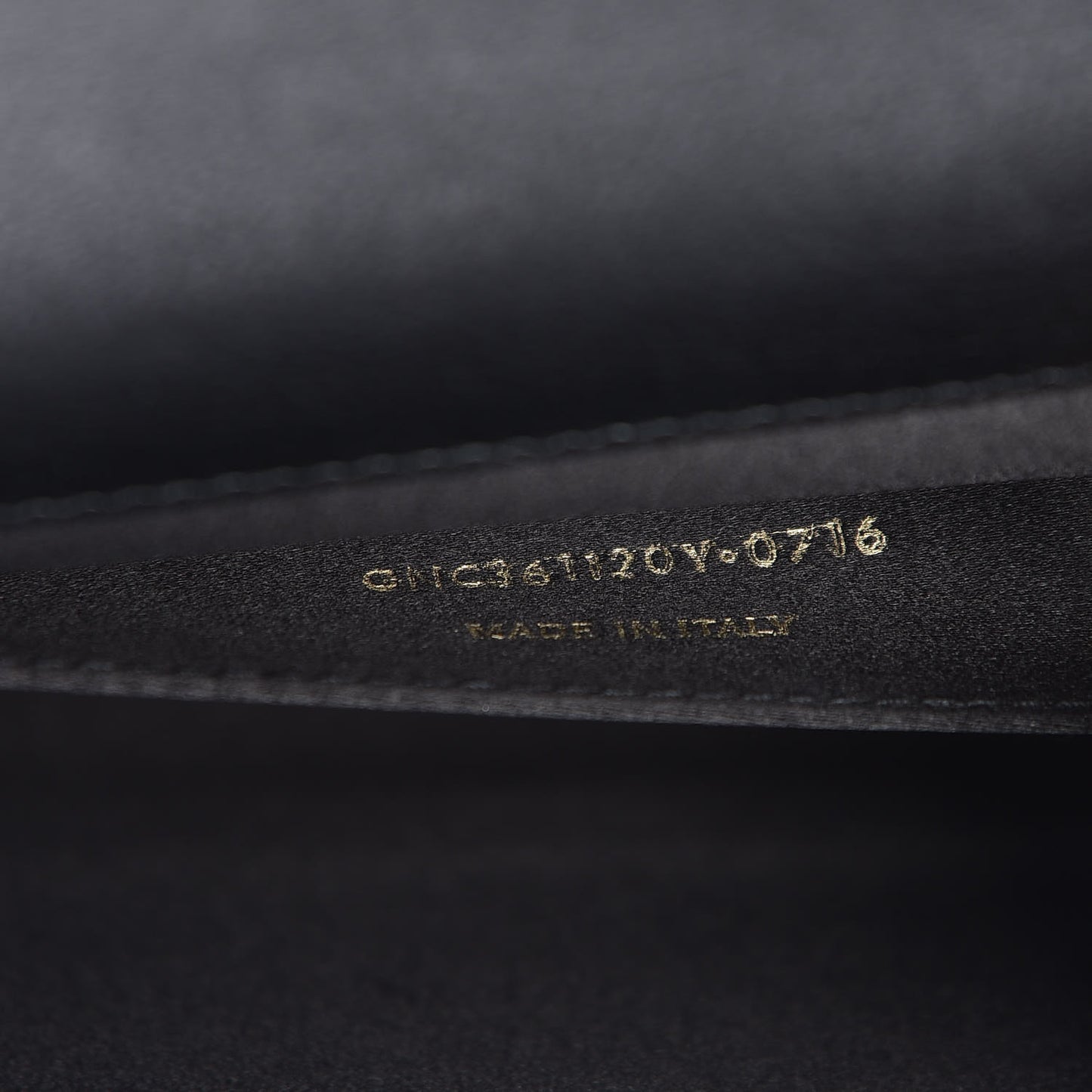 Calfskin Monogram Large Belle De Jour Clutch Black