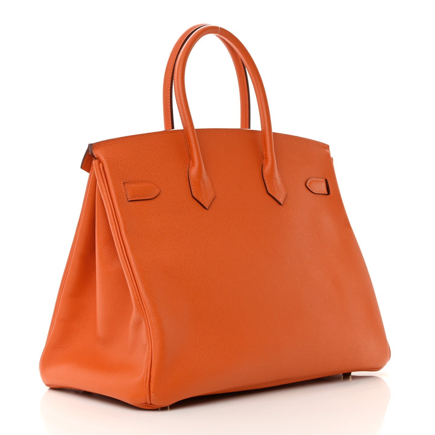 Epsom Birkin 35 Orange