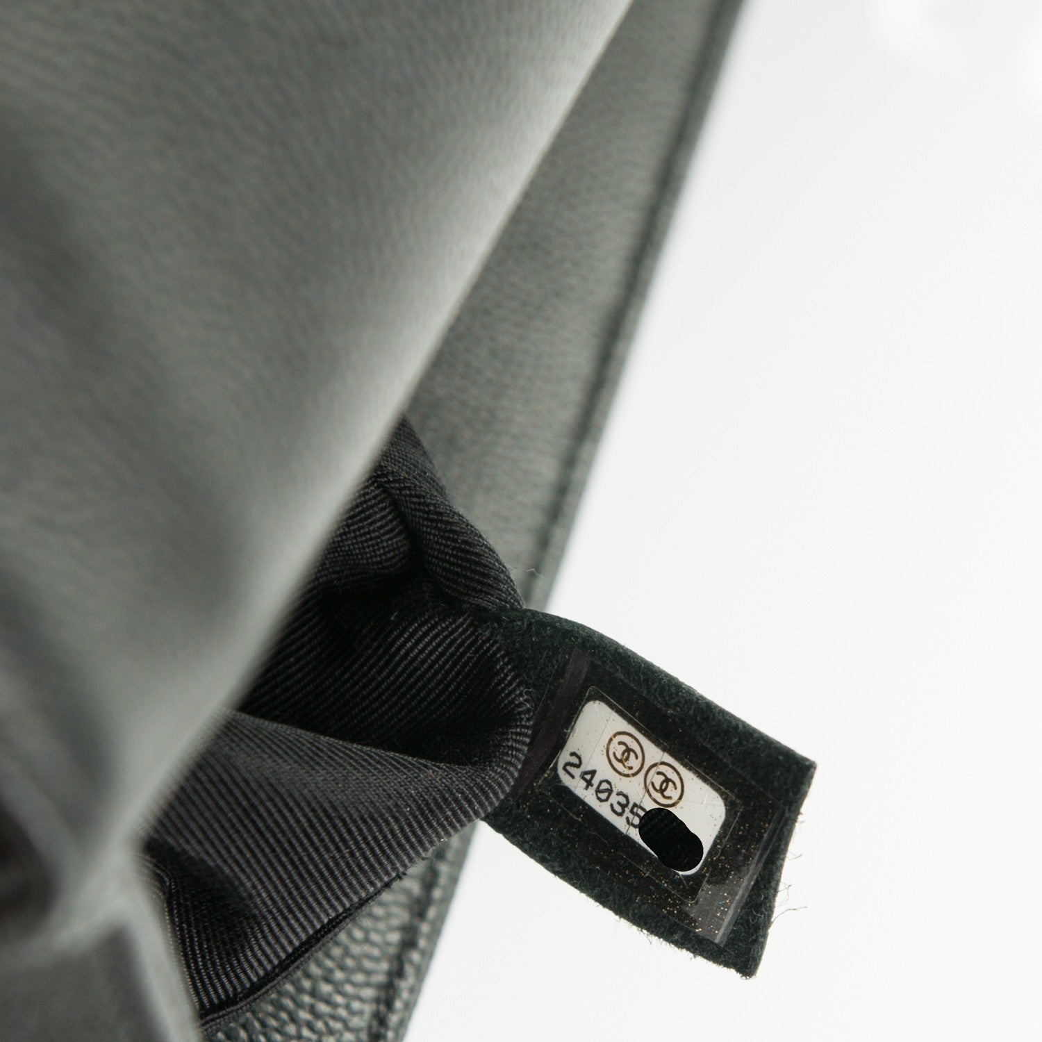 Chanel Caviar Quilted Medium Boy Flap So Black 9 of 9