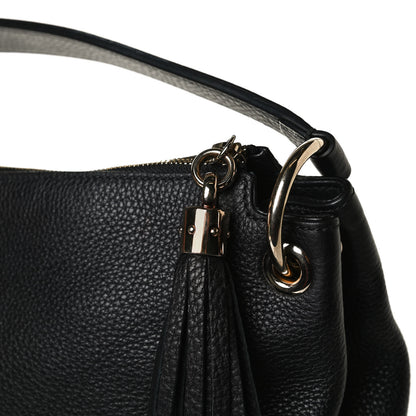 Gucci Pebbled Calfskin Large Soho Hobo Black 15 of 18