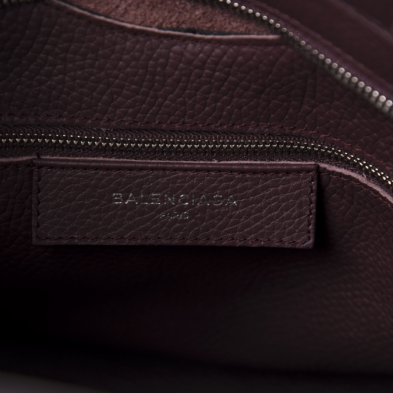 Balenciaga Veau Grana Perforated Blackout Hardware City Rouge Acajou 8 of 10