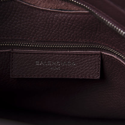 Balenciaga Veau Grana Perforated Blackout Hardware City Rouge Acajou 8 of 10