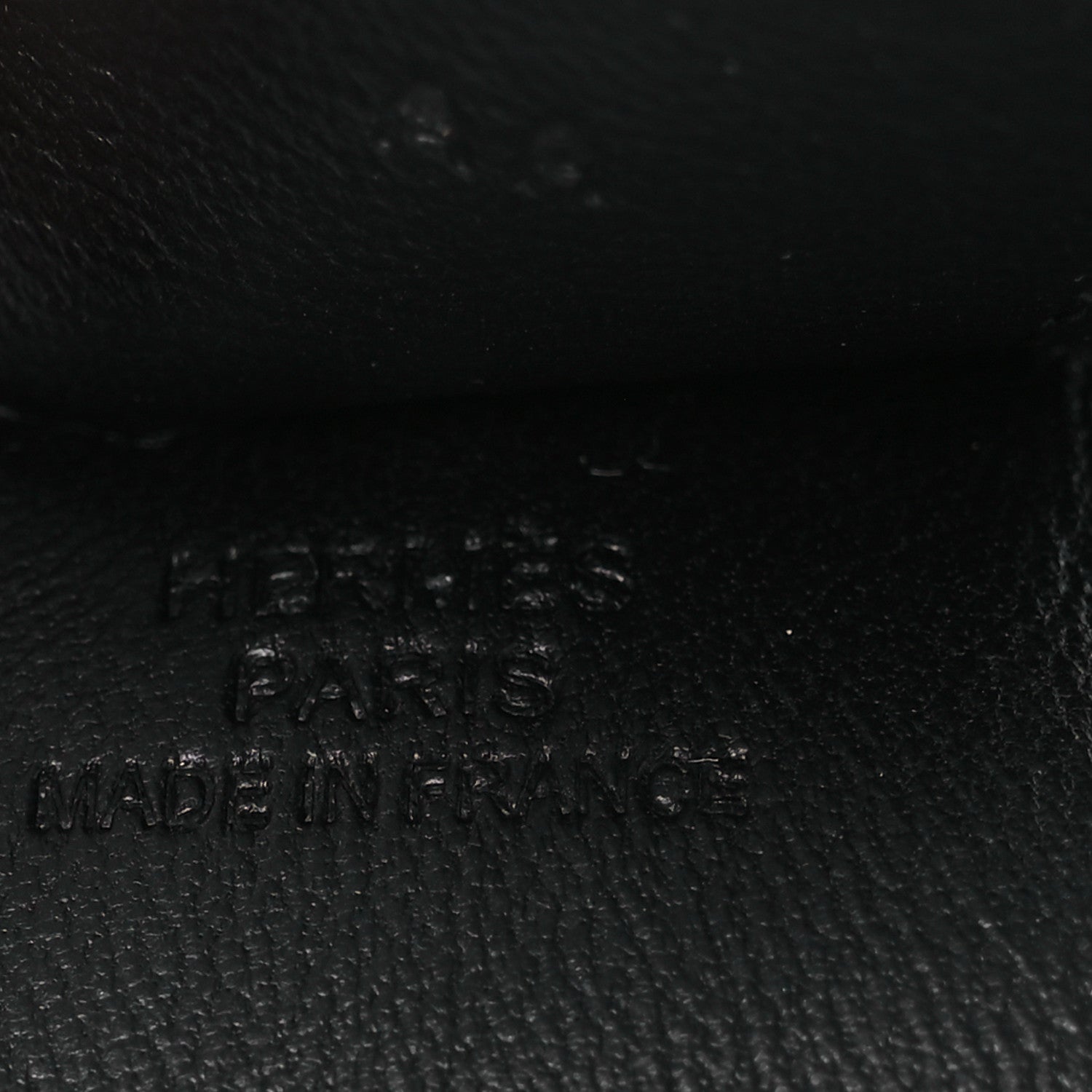 Hermes Milo Lambskin Grigri Rodeo Horse Bag Charm MM So Black 5 of 10