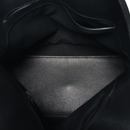 Balenciaga Supple Calfskin Ville Top Handle Bag Black 5 of 8
