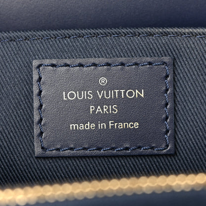 Louis Vuitton Monoglam Pochette Metis East West Blue 10 of 23