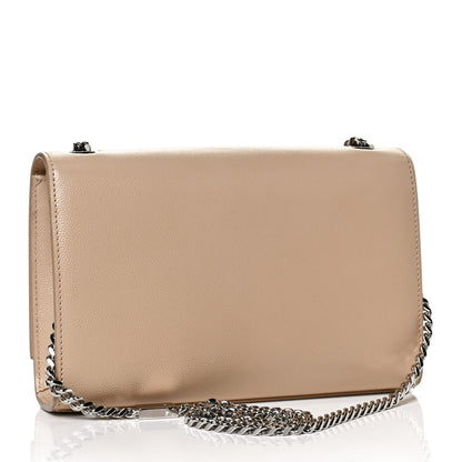 Saint Laurent Grain De Poudre Small Monogram Kate Satchel Nude Powder 3 of 10