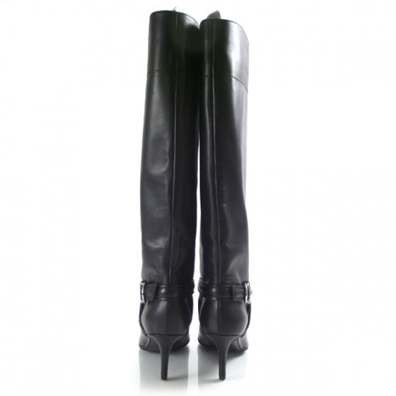 Christian Dior Leather Urban Boots 39.5 Black 3 of 7
