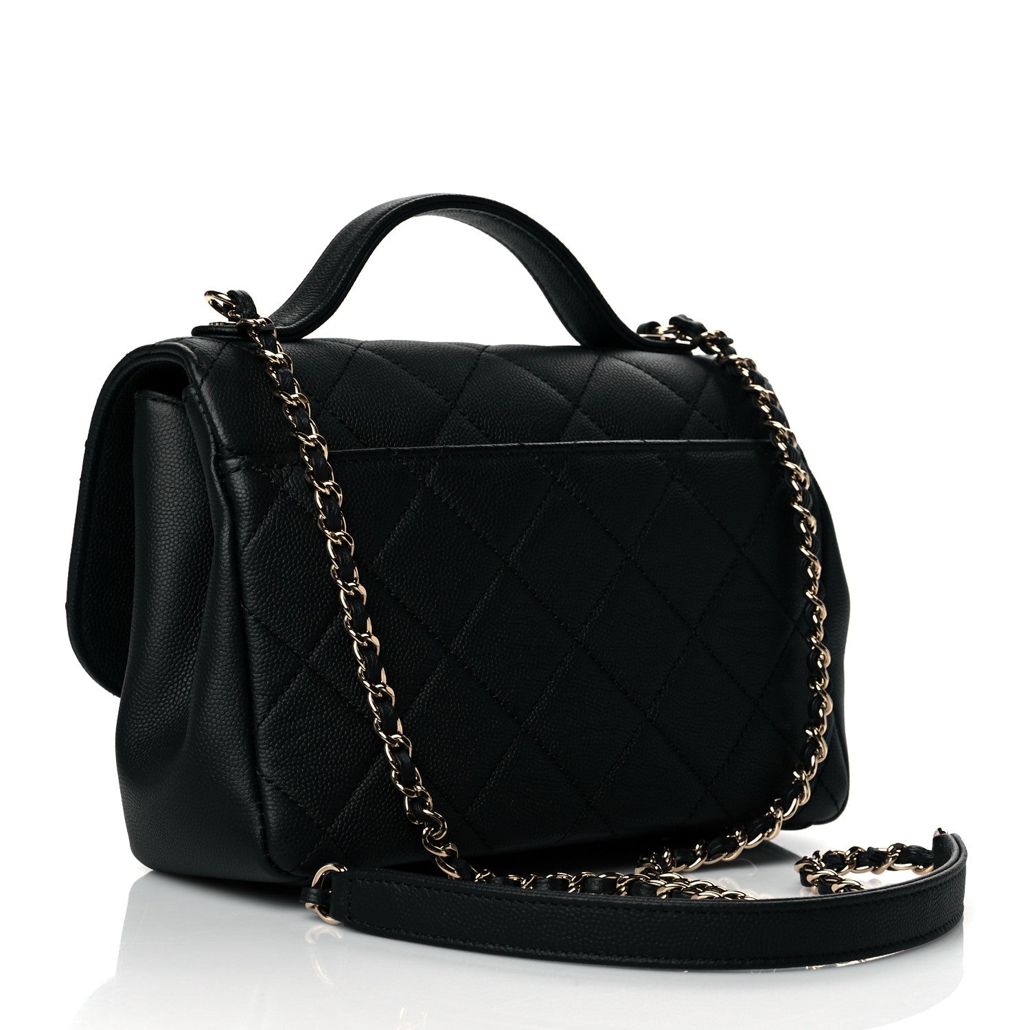 Chanel Caviar Quilted Small Business Affinity Flap Black 3 of 11
