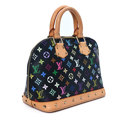 Louis Vuitton Monogram Multicolor Alma Black 3 of 11