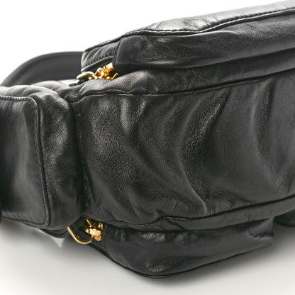 Miu Miu Nappa Multi Pocket Hobo Black 8 of 9