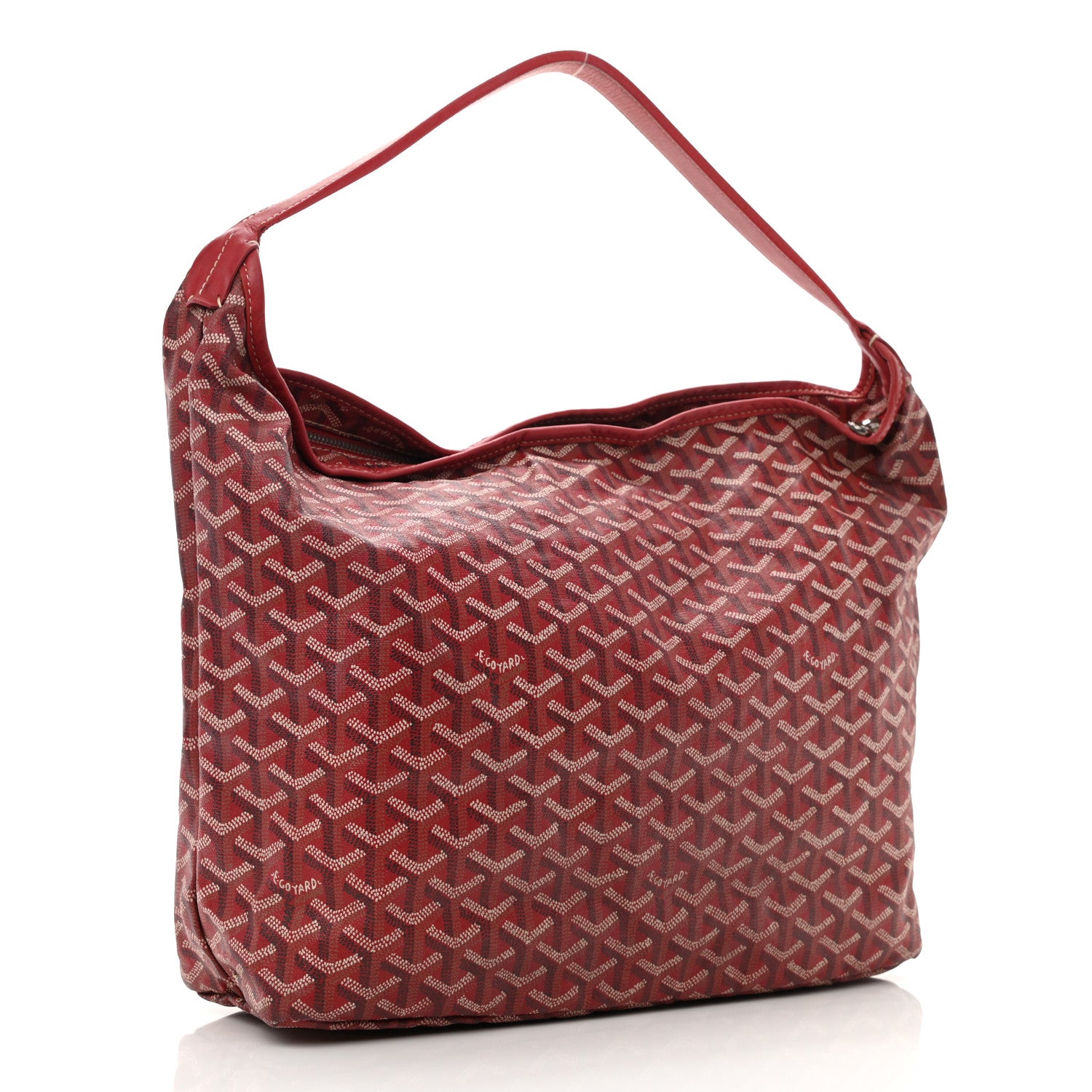 Goyard Goyardine Fidji Zip Hobo Red 3 of 20