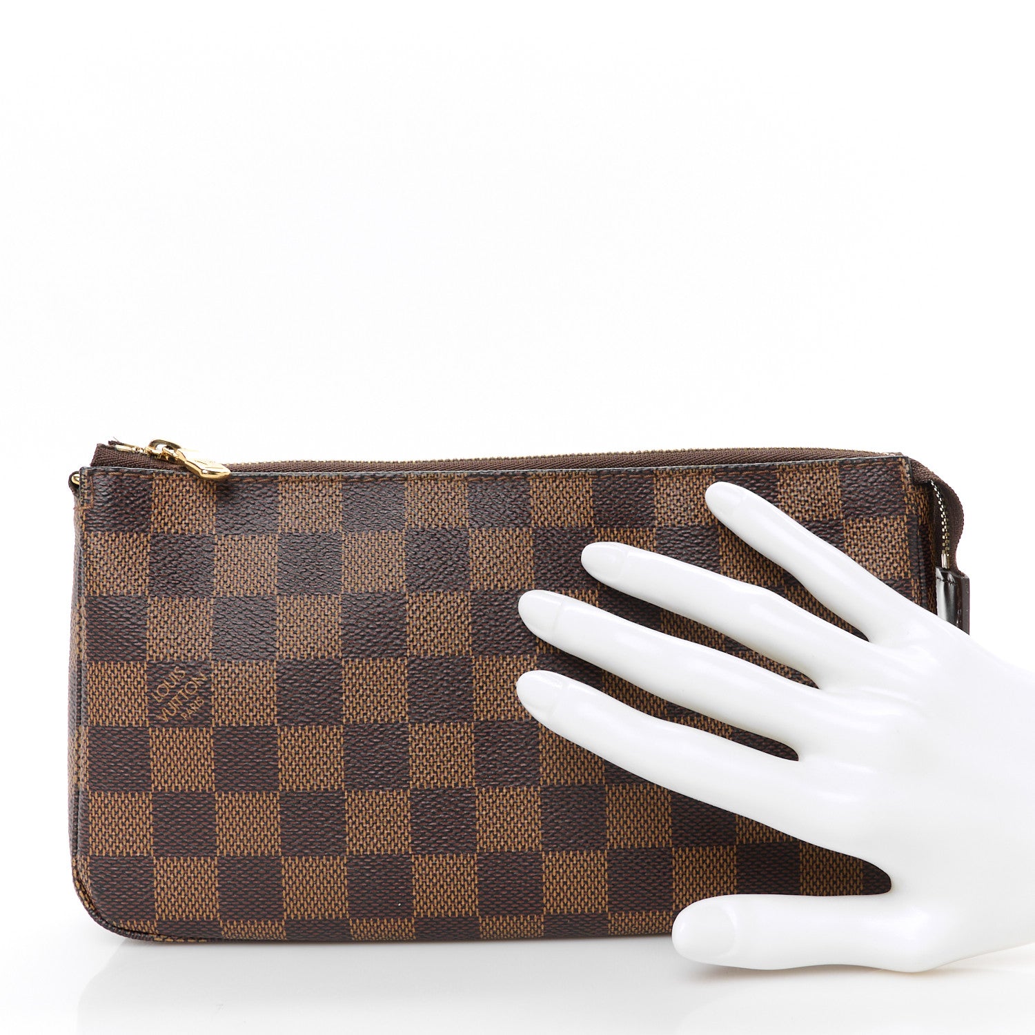 Louis Vuitton Damier Ebene Pochette Accessories NM 2 of 11