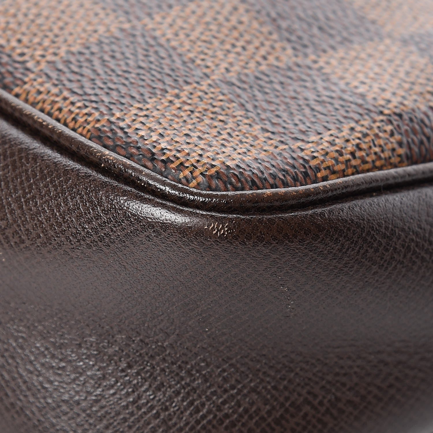 Louis Vuitton Damier Ebene Trousse Make Up Bag Pochette 10 of 13
