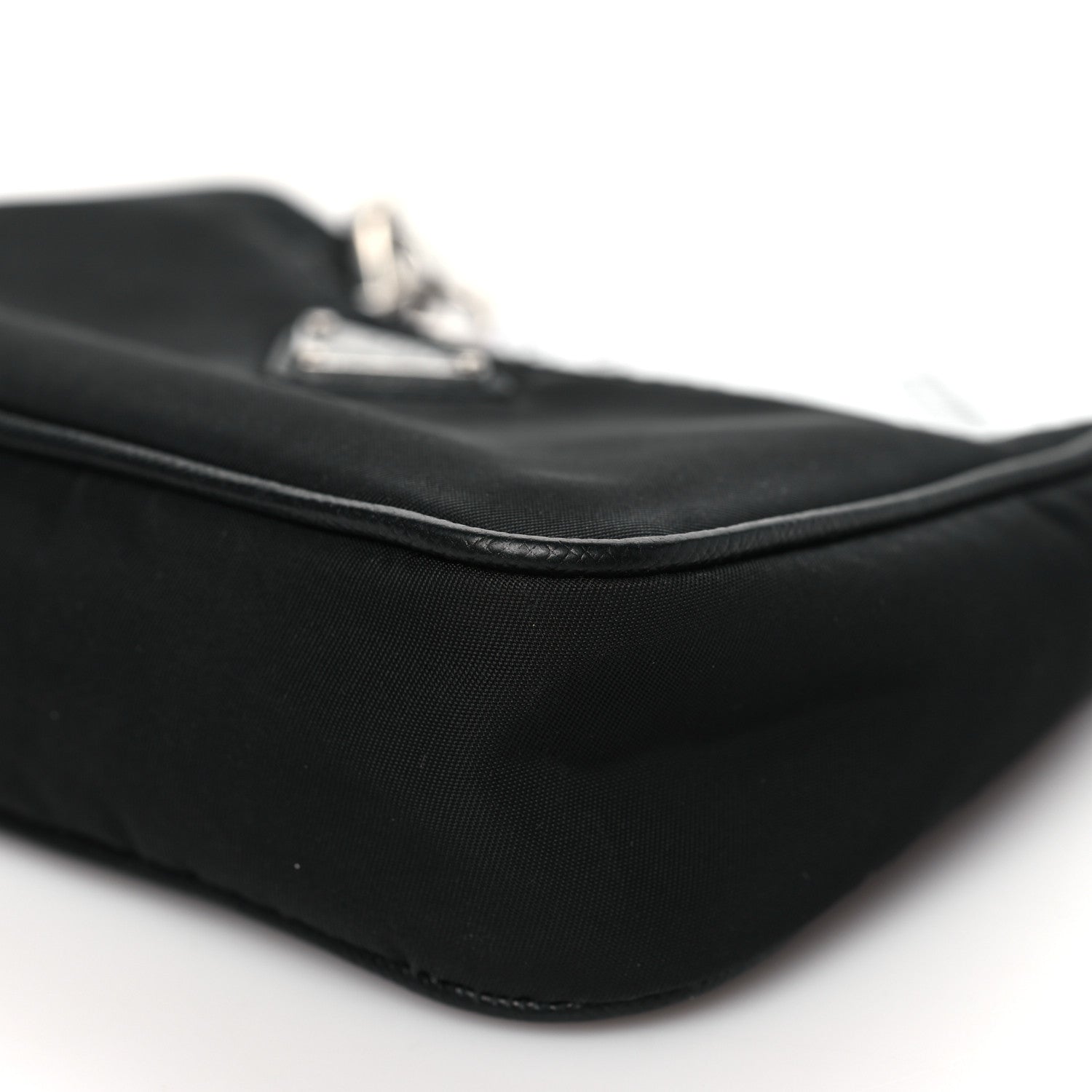 Prada Tessuto Nylon Mini Re-Edition 2000 Shoulder Bag Black 9 of 9