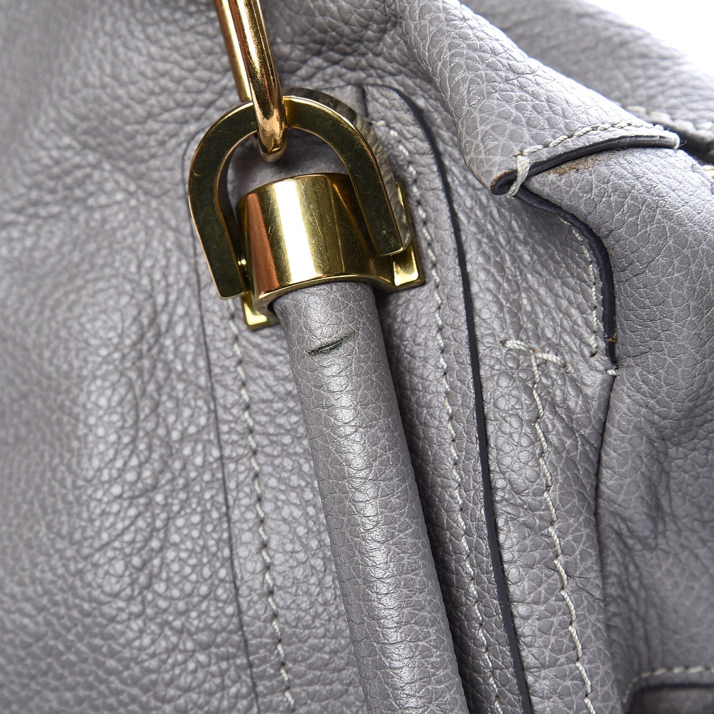 Calfskin Medium Paraty Cashmere Grey