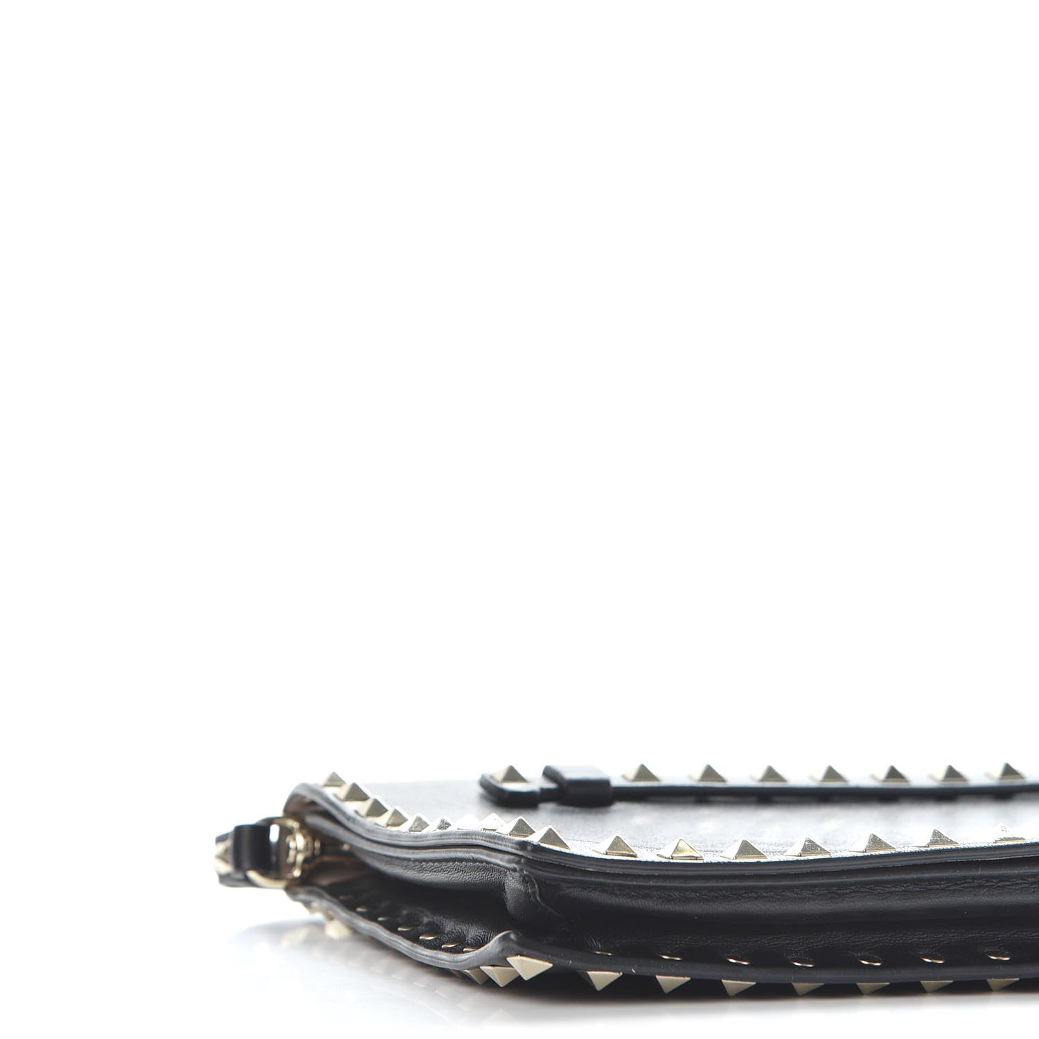 Valentino Garavani Nappa Rockstud Wristlet Clutch Black 7 of 9