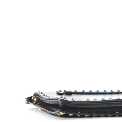 Valentino Garavani Nappa Rockstud Wristlet Clutch Black 7 of 9