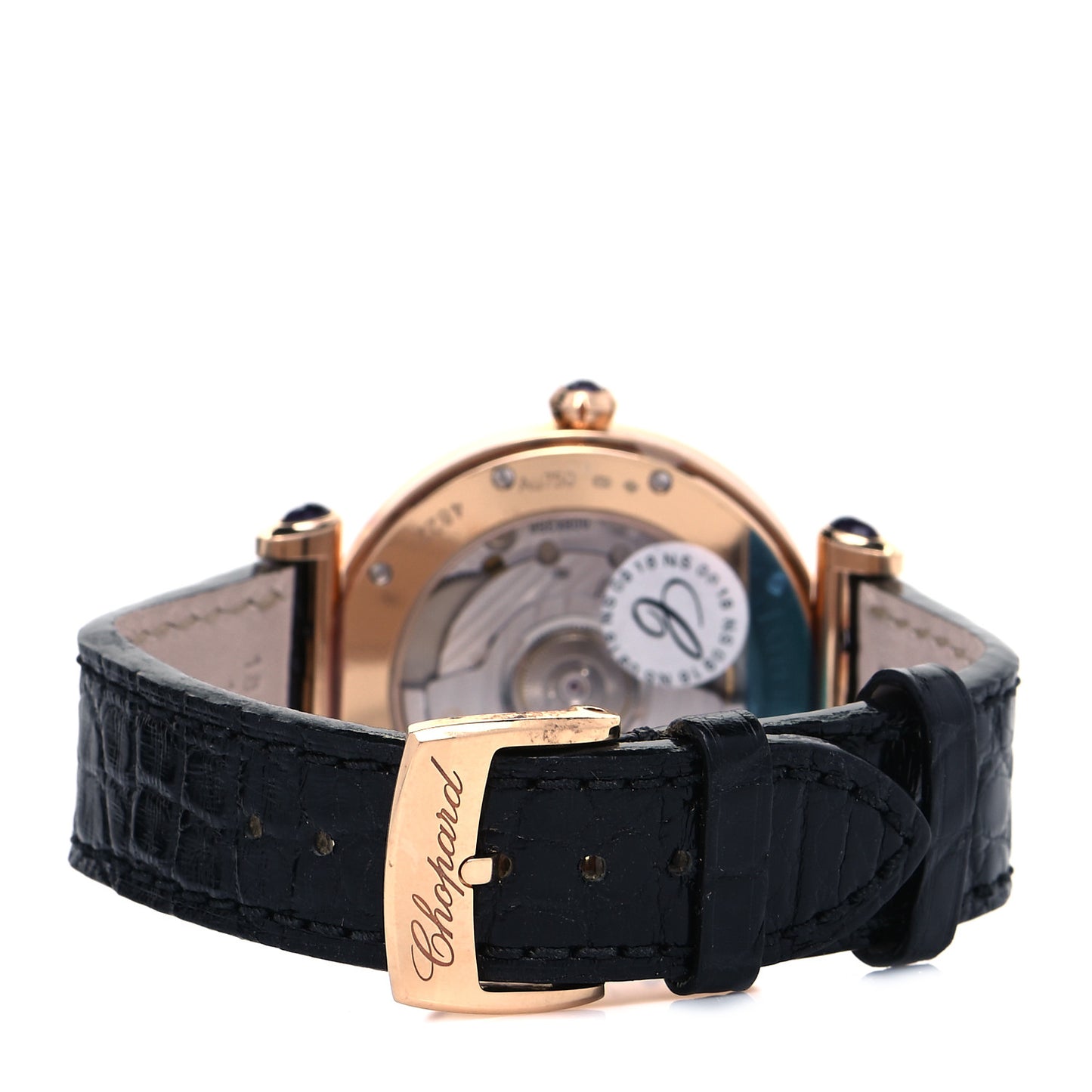 18K Rose Gold Alligator Mother of Pearl 36mm Imperiale Automatic Watch