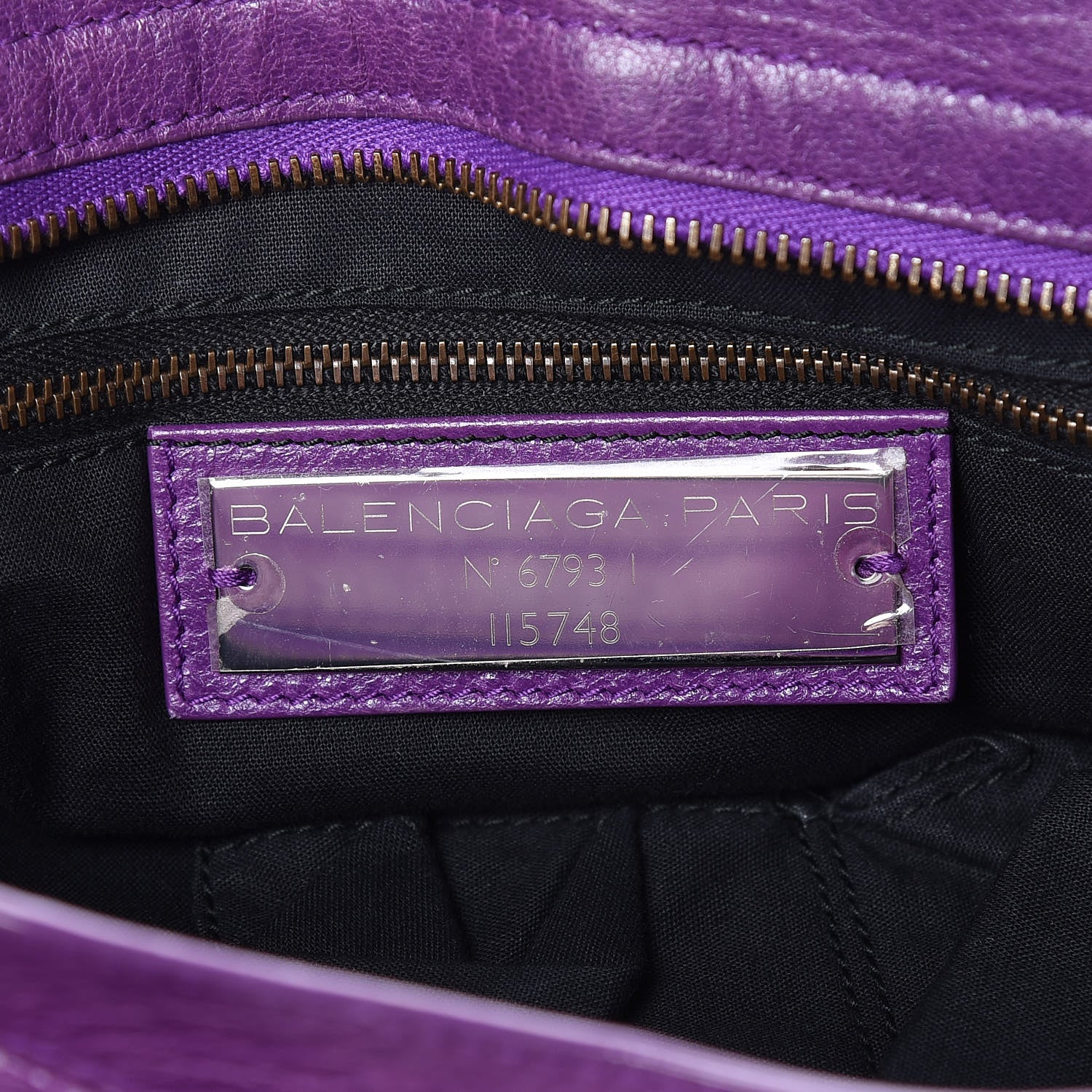 Balenciaga Agneau Classic Hardware City Ultraviolet 6 of 18