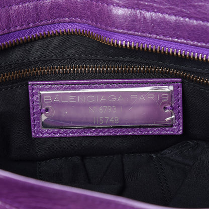 Balenciaga Agneau Classic Hardware City Ultraviolet 6 of 18