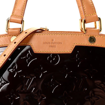Louis Vuitton Vernis Brea GM Amarante 7 of 9