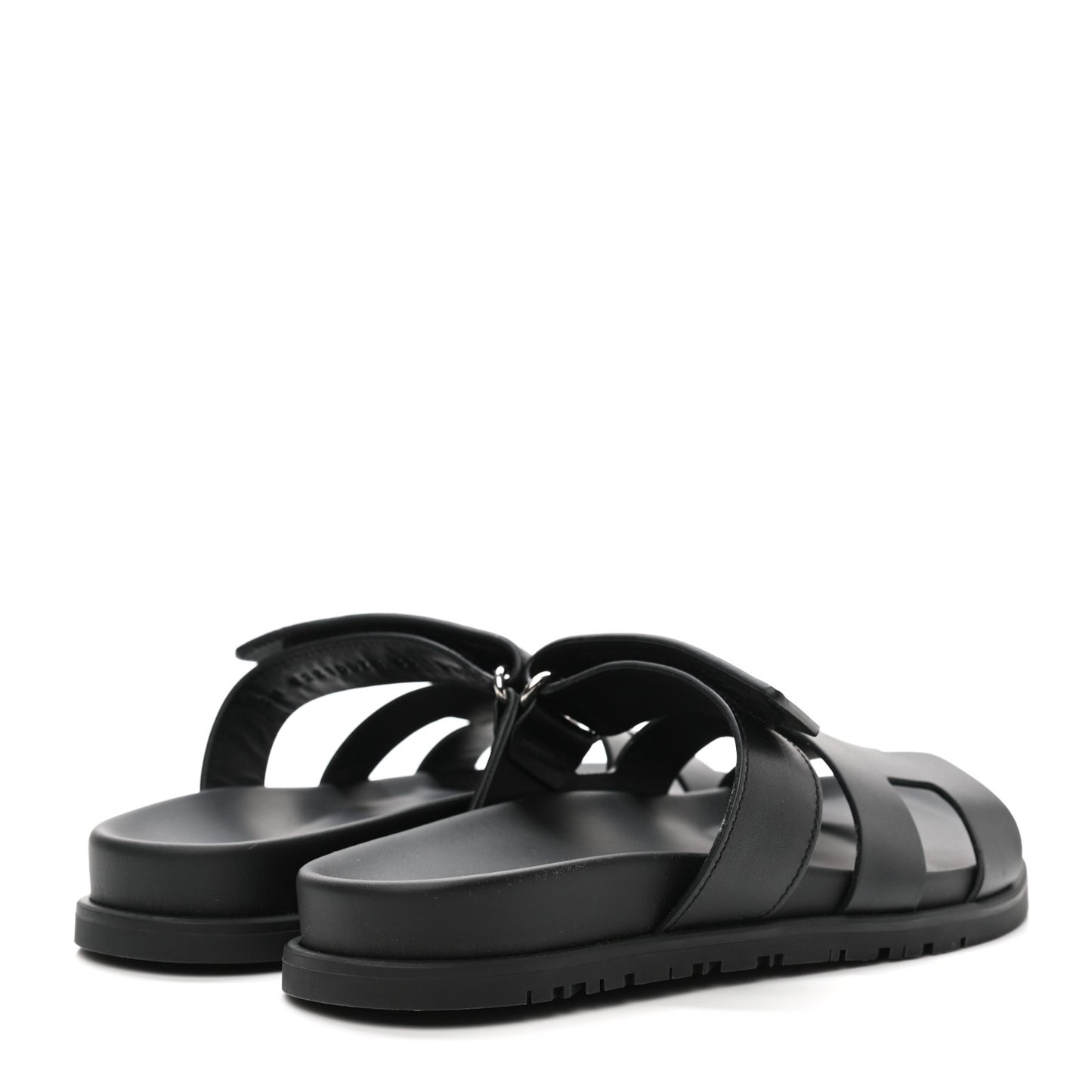 Calfskin Womens Chypre Sandals 36 Black