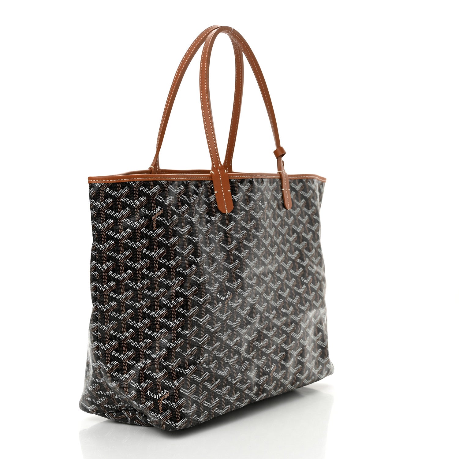 Goyard Goyardine Saint Louis PM Black Gold 4 of 11