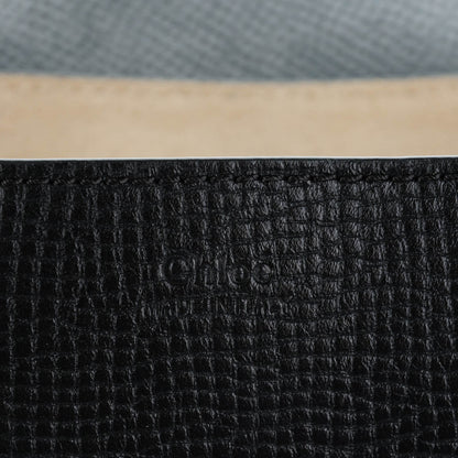 Chloe Grained Calfskin Lambskin Drew Shoulder Bag Black 6 of 7