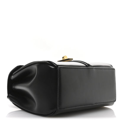 Celine Satinated Calfskin Mini 16 Top Handle Bag Black 4 of 12