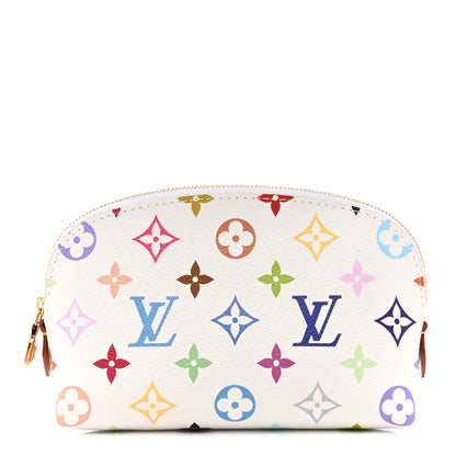 Louis Vuitton LV x TM Monogram Multicolor Cosmetic Pouch PM White 1 of 7