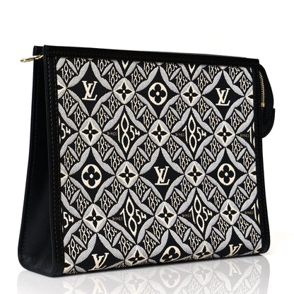 Louis Vuitton Jacquard Since 1854 Toiletry Pouch 26 Gray 3 of 9