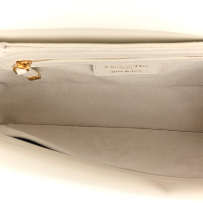 Christian Dior Lambskin Cannage Small Jolie Top Handle Bag Latte 5 of 11