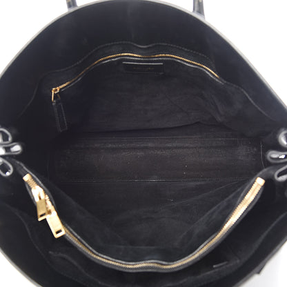 Saint Laurent Calfskin Large Sac De Jour Carryall Black 6 of 20