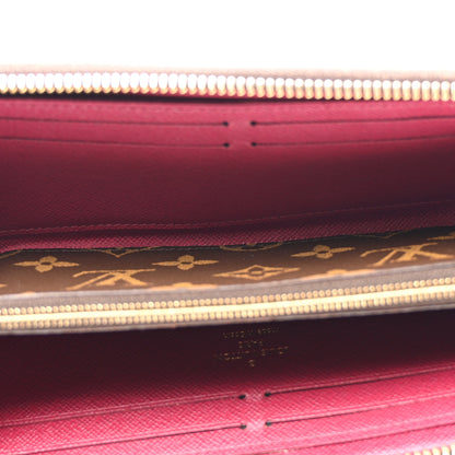 Louis Vuitton Monogram Clemence Wallet Fuchsia 5 of 10