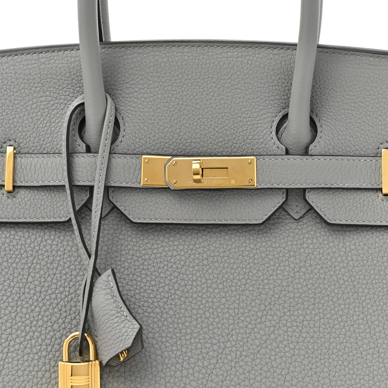 Hermes Togo Birkin 35 Gris Mouette 8 of 10