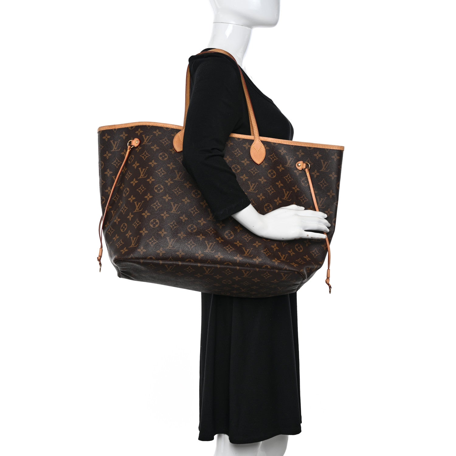 Louis Vuitton Monogram Neverfull GM 2 of 16