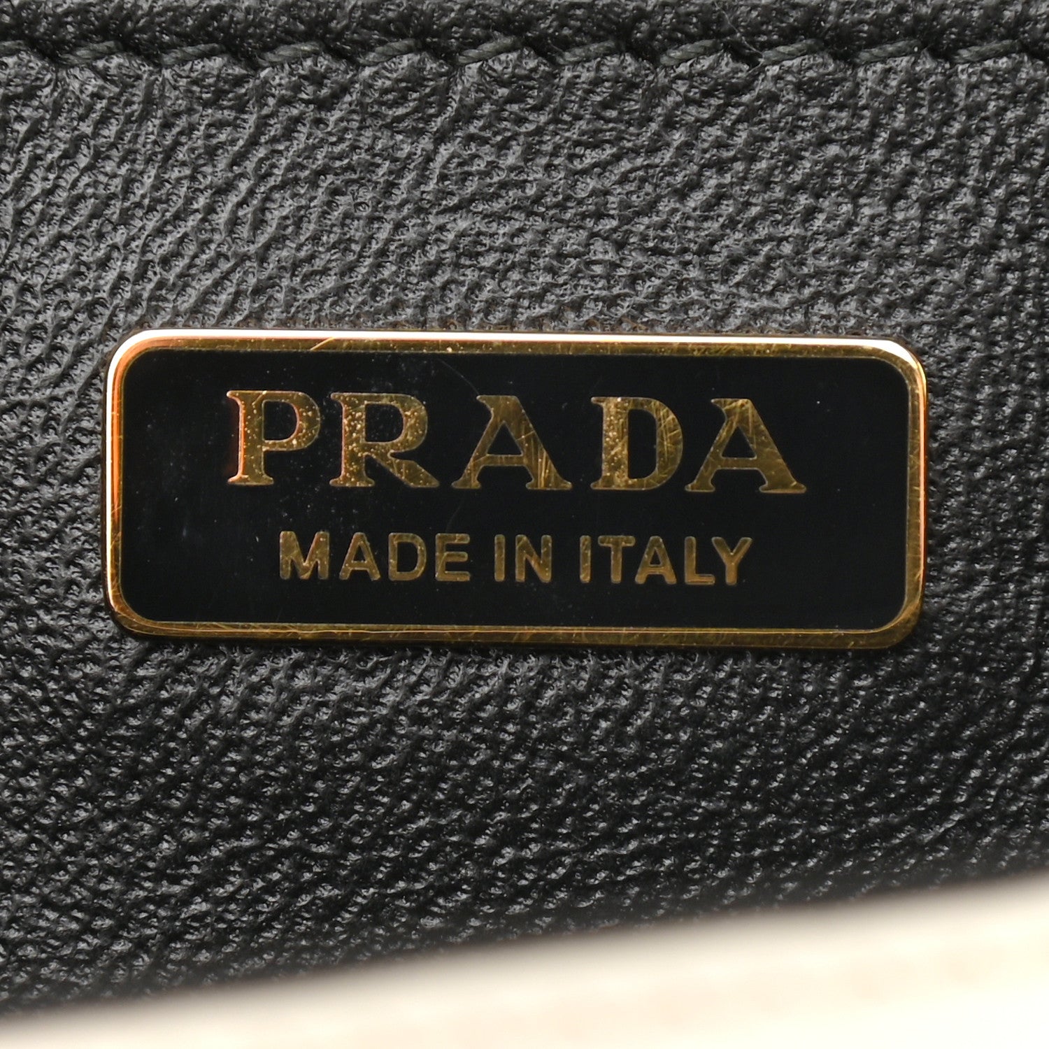 Prada City Calf Saffiano Cahier Bag Talco Black 5 of 7
