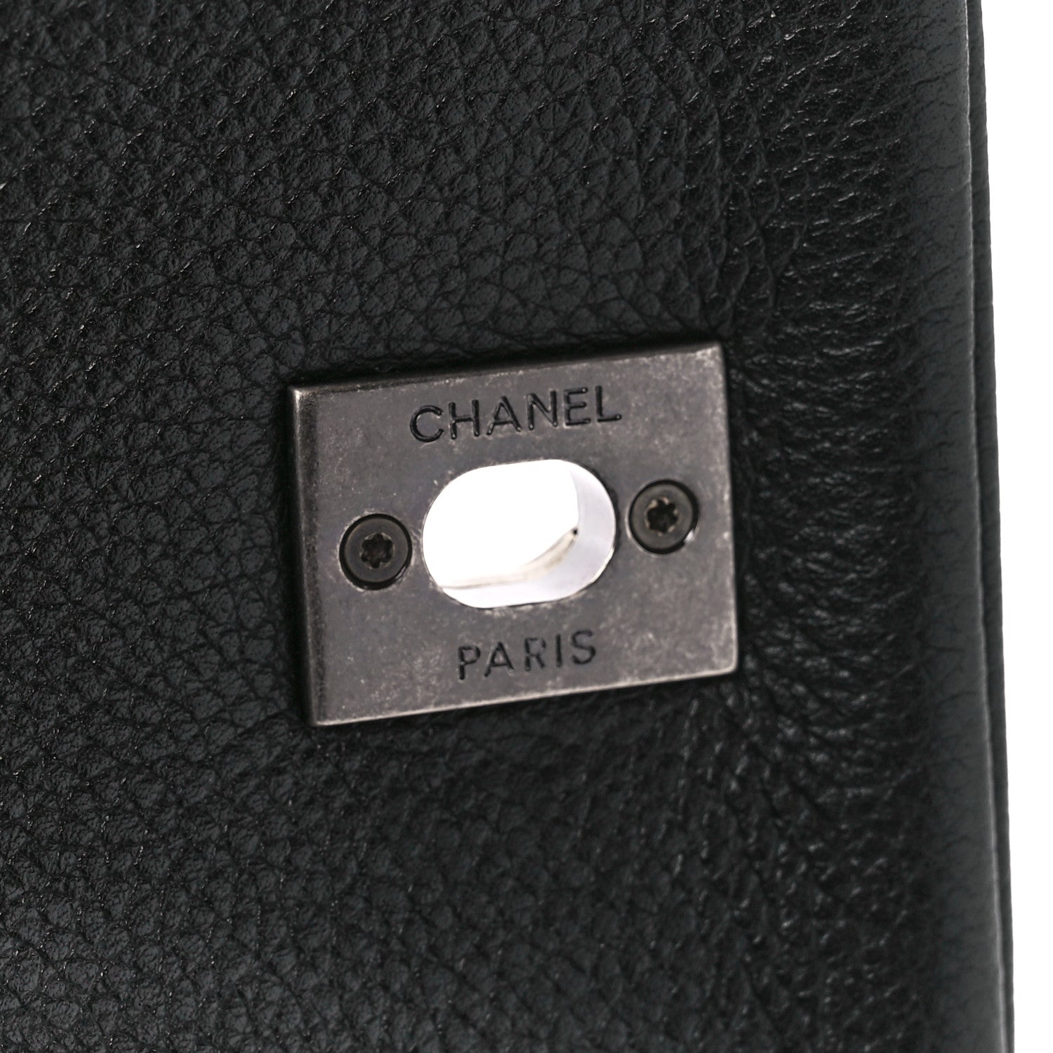 Chanel Calfskin Quilted Casual Pocket Messenger Flap Black 7 of 11