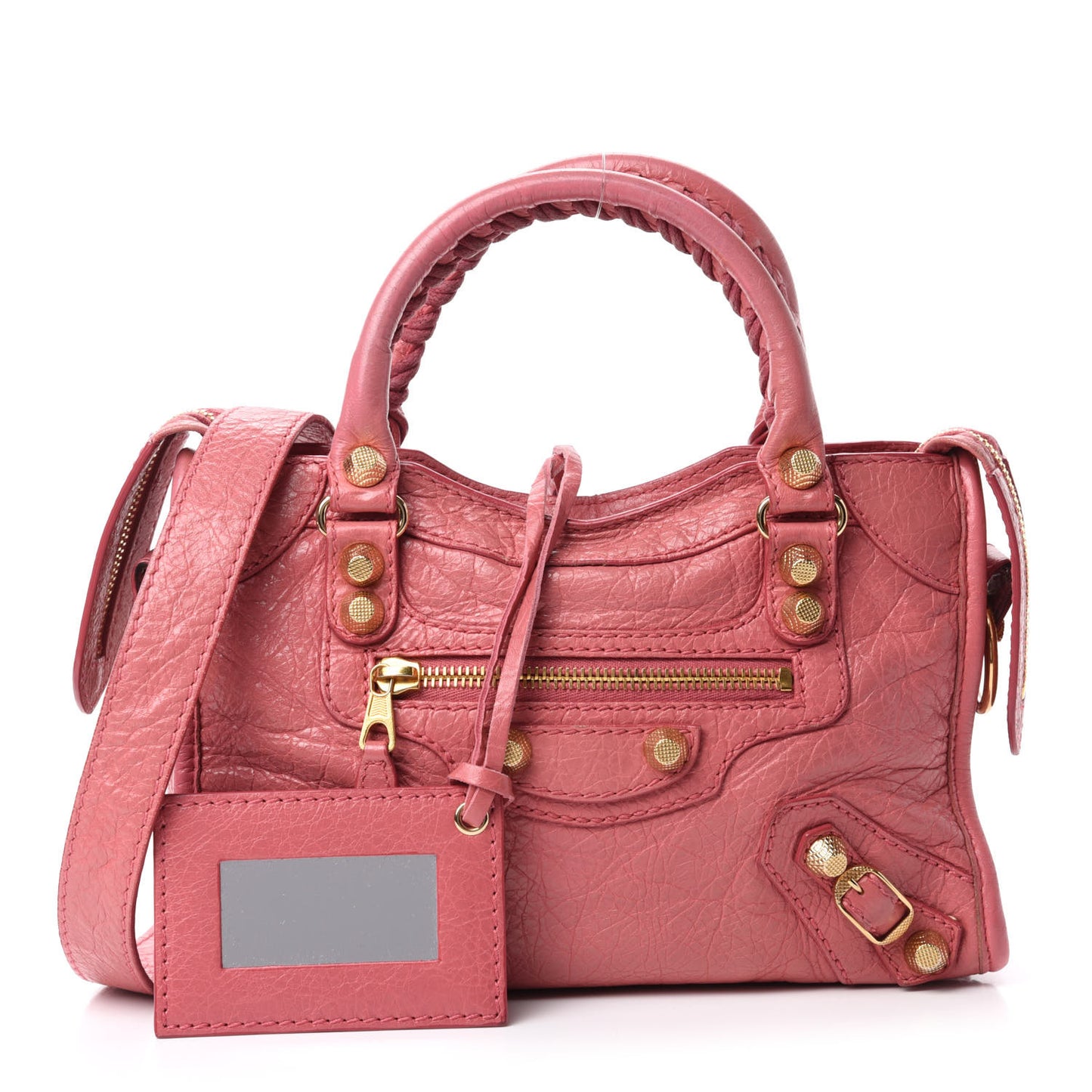 Agneau Giant 12 Gold Hardware Mini City Rose Bombon Raspberry